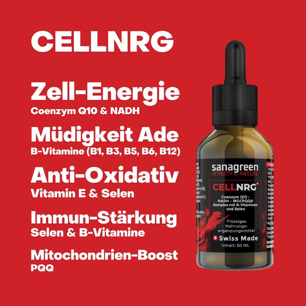 CELLNRG - Vitale Zellen. Mehr Energie.