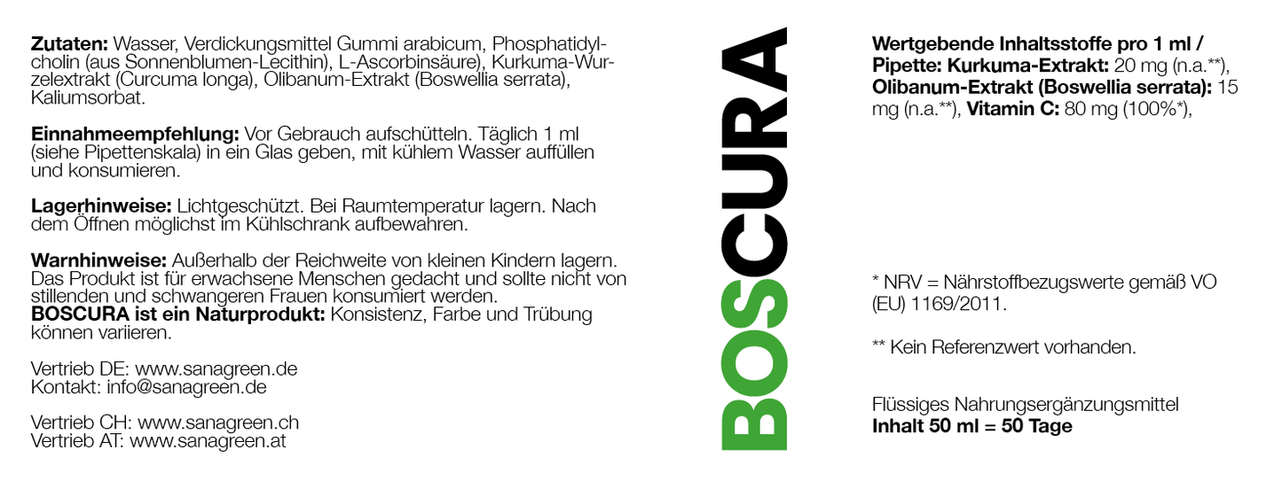BOSCURA – Vitalität im Einklang. 50ML